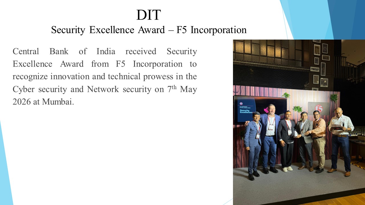 Security Excellence Award – F5 Incorporation